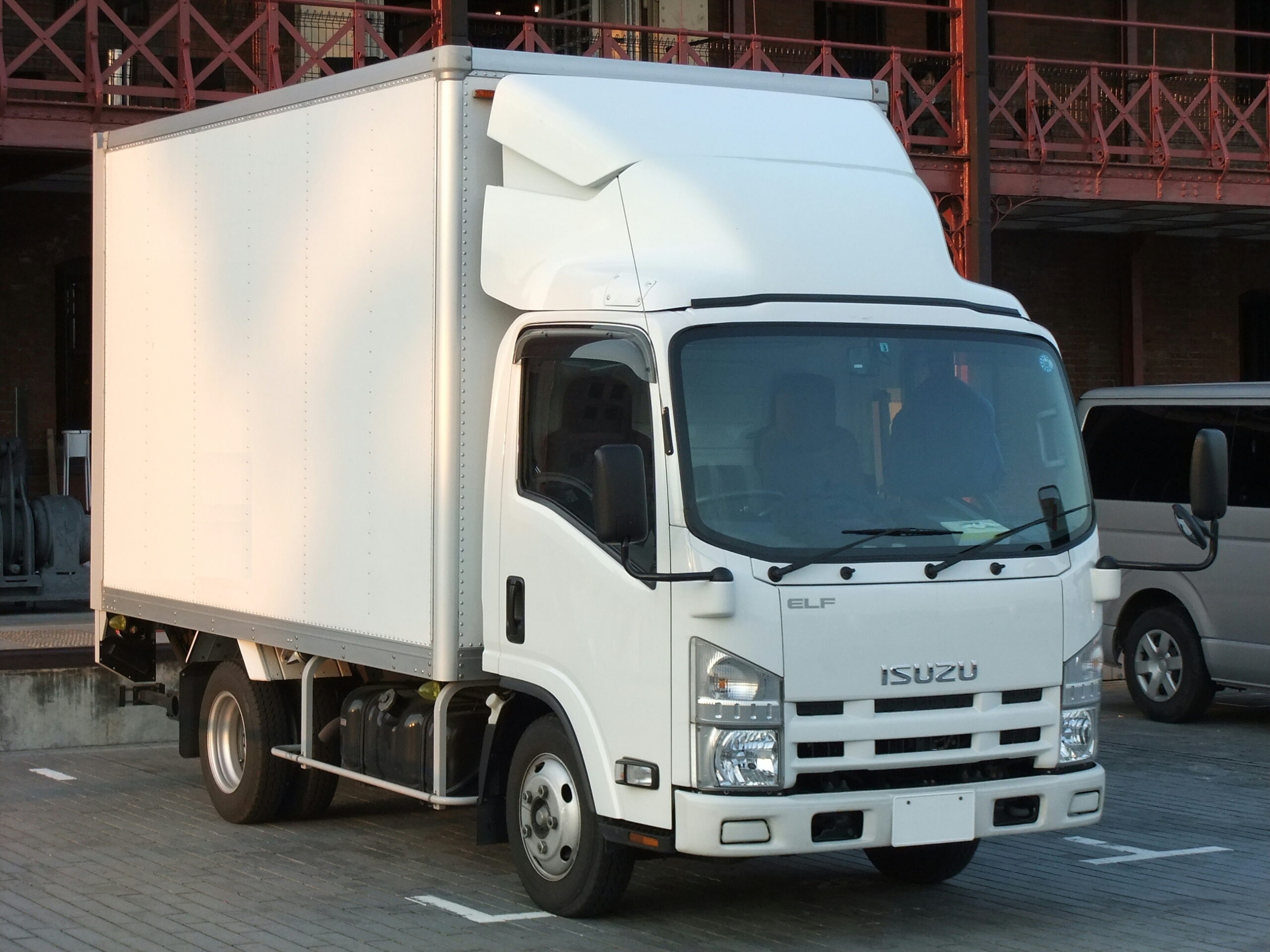 white box truck